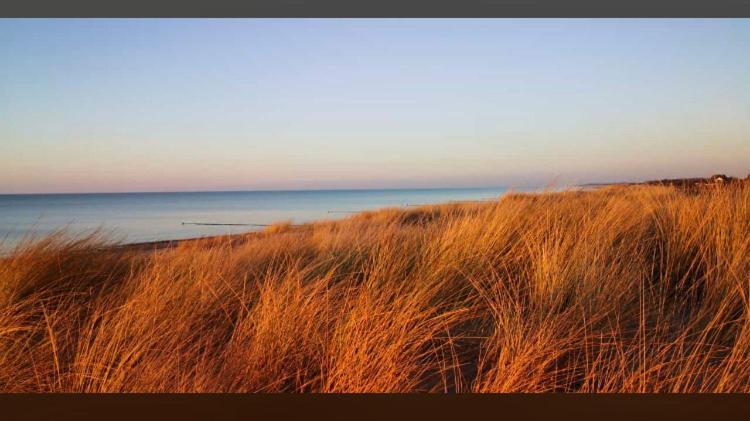Die Kleine Acht - Direkt Am Strand เดียร์ฮาเกิน ภายนอก รูปภาพ